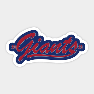 Giants 2023 Sticker